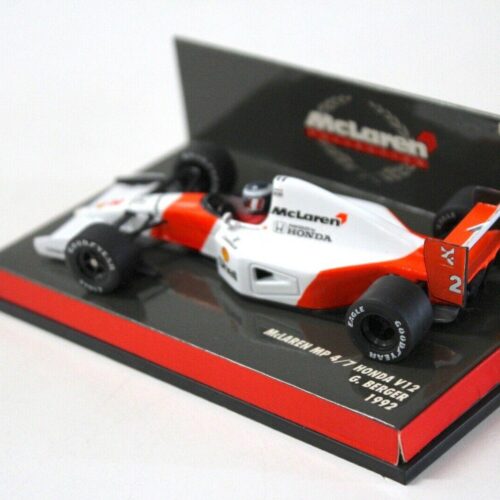 1:43 Minichamps McLaren MP4/7 Honda V12 G.Berger 1992