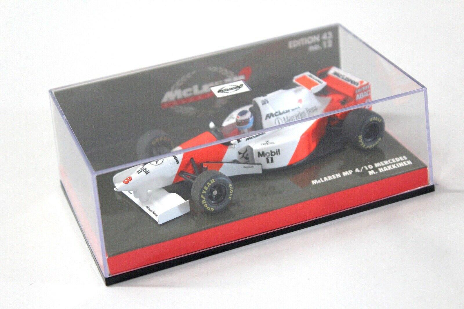 1:43 Minichamps McLaren MP4/10 Mercedes Hakkinen #8