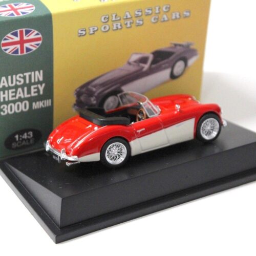 1:43 Atlas By Norev Austin Healey 3000 MKIII red Classic Sport Cars