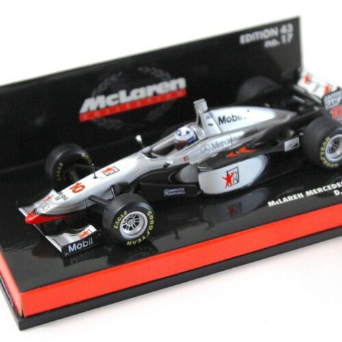 1:43 Minichamps McLaren Mercedes MP4/12 D.Coulthard #10