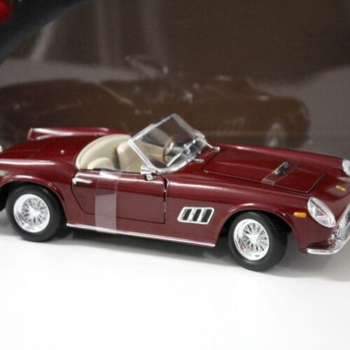 1:18 Hot Wheels Ferrari 250 GT Spider dark red