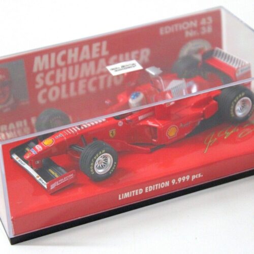 1:43 Minichamps Ferrari F300 Tower Wing Schumacher #3