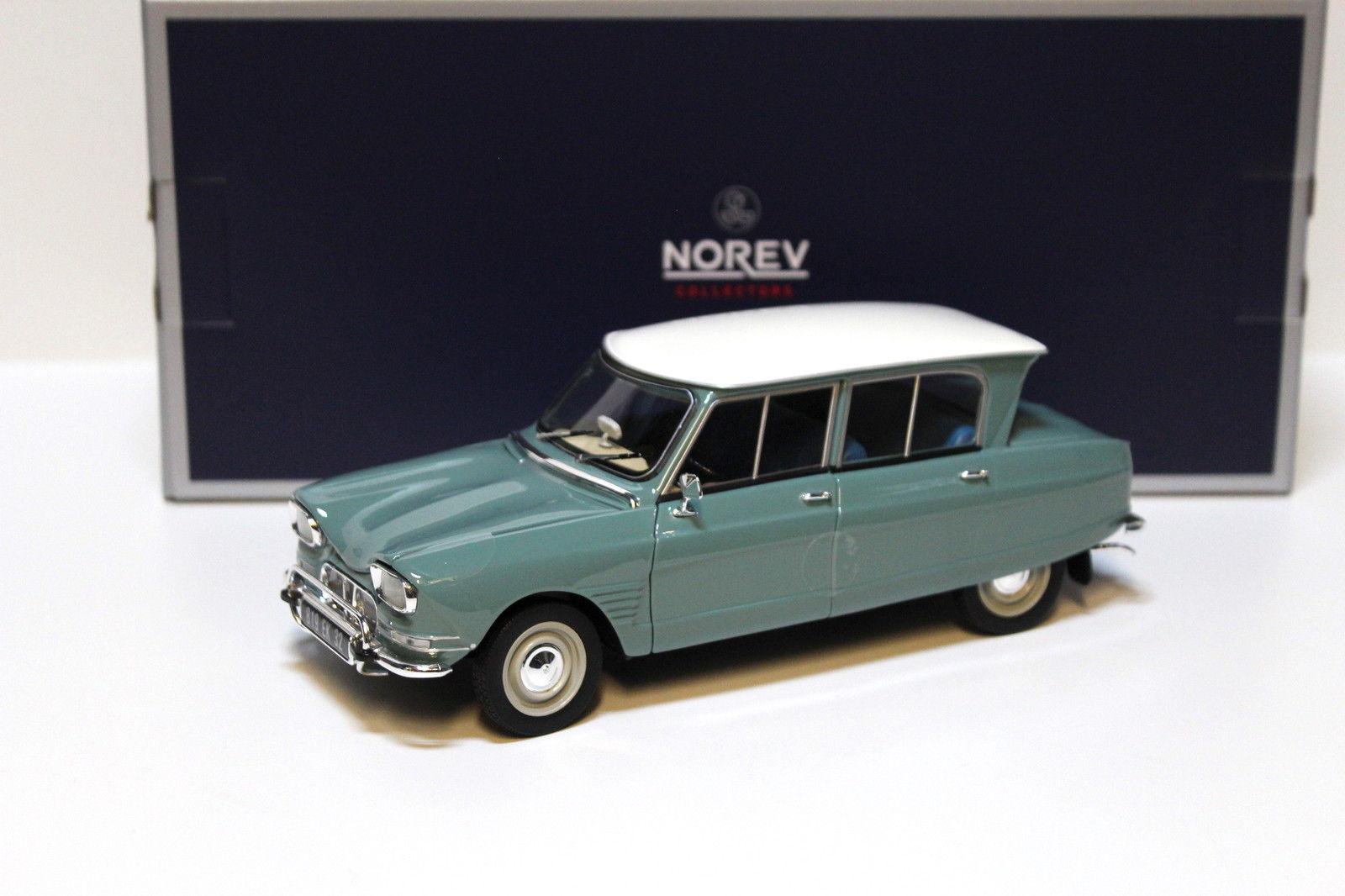 1:18 Norev Citroen Ami 6 Jade green 1964