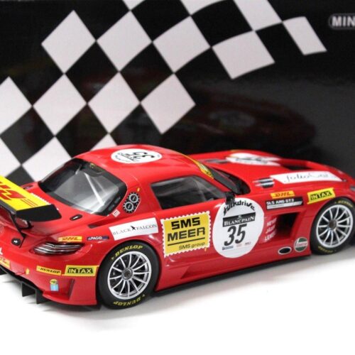 1:18 Minichamps Mercedes SLS AMG GT3 24h Spa Heyer #35