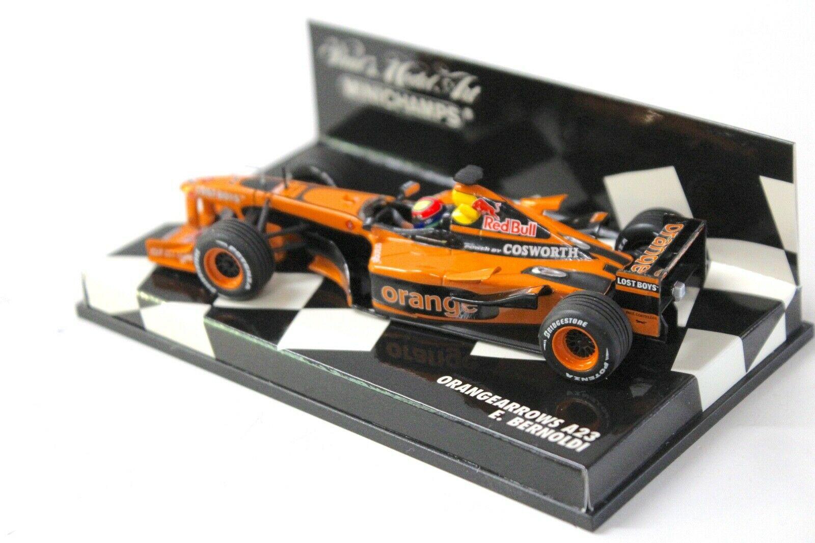 1:43 Minichamps Orangearrows A23 E.Bernoldi #21