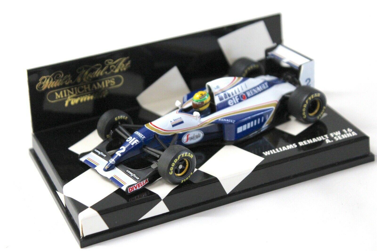 1:43 Minichamps Williams Renault FW16 A.Senna #2