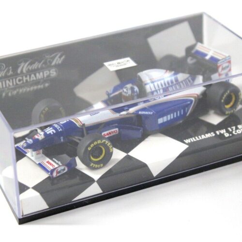 1:43 Minichamps Williams Renault FW17 D.Coulthard #6