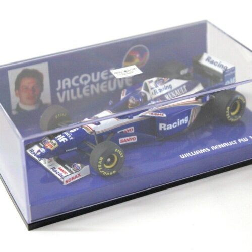 1:43 Minichamps Williams Renault FW18 J.Villeneuve #6