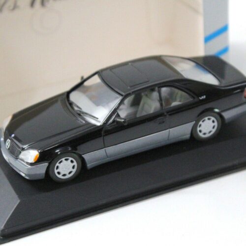 1:43 Minichamps Mercedes 600 SEC Coupe black