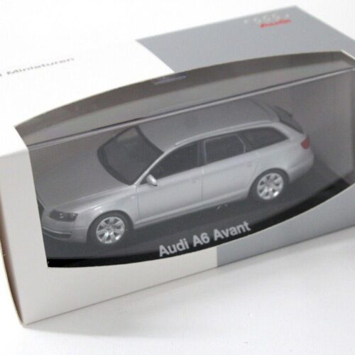 1:43 Minichamps Audi A6 Avant C6 silver DEALER VERSION