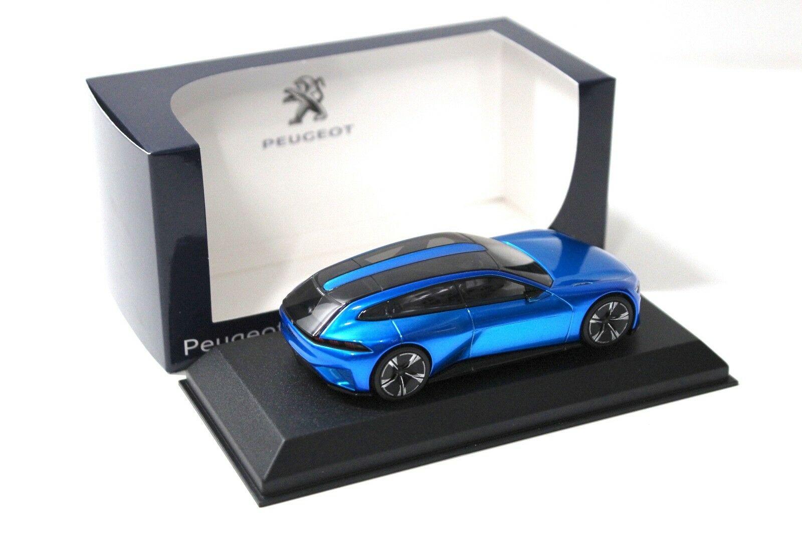 1:43 Norev Peugeot Instinct Concept blue DEALER VERSION