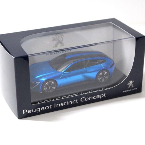 1:43 Norev Peugeot Instinct Concept blue DEALER VERSION