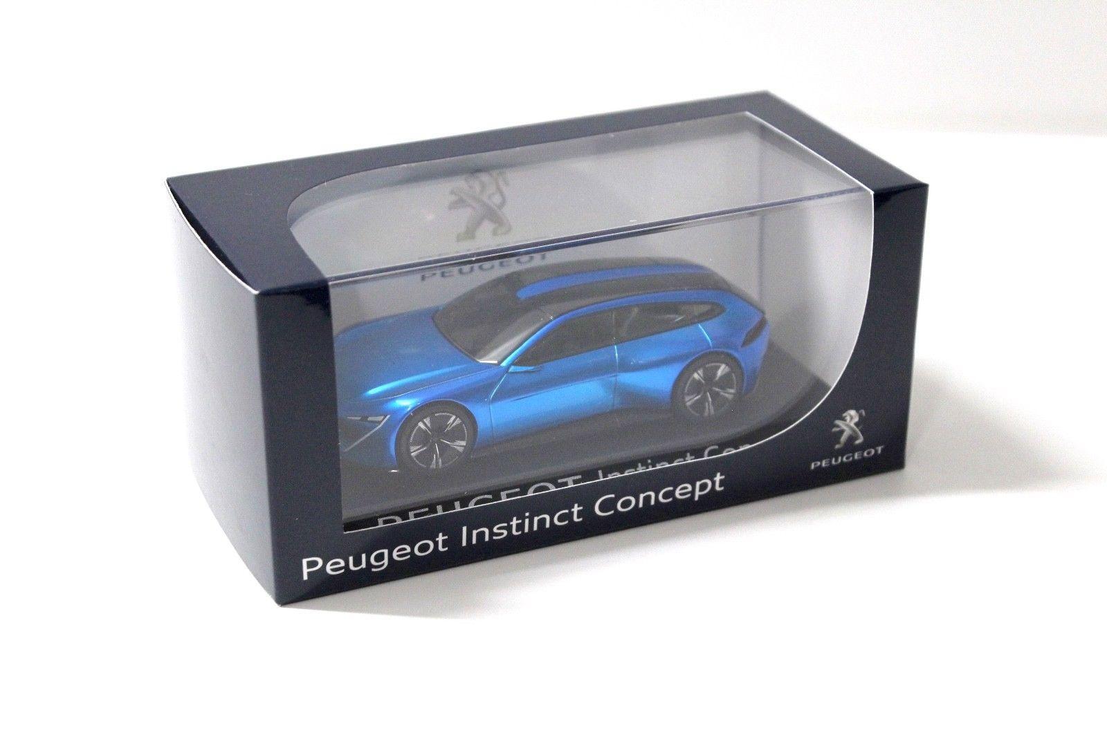 1:43 Norev Peugeot Instinct Concept blue DEALER VERSION