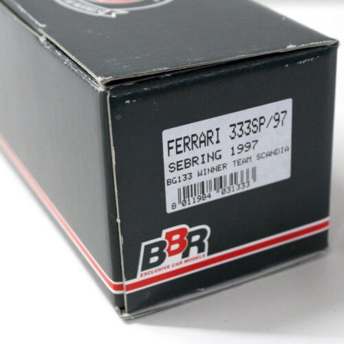 1:43 BBR Ferrari 333 SP/97 Sebring Team Scandia #3 - Image 4