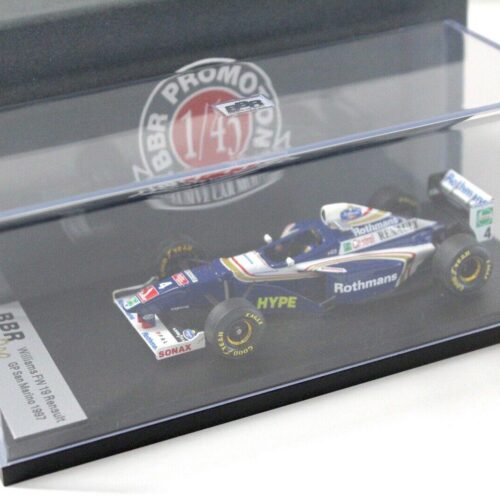 1:43 BBR F1 Williams Renault FW19 GP San Marino Frenzen 1997
