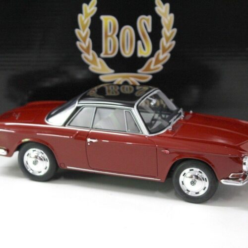 1:18 BOS VW Karmann Ghia T34 dark red 1961