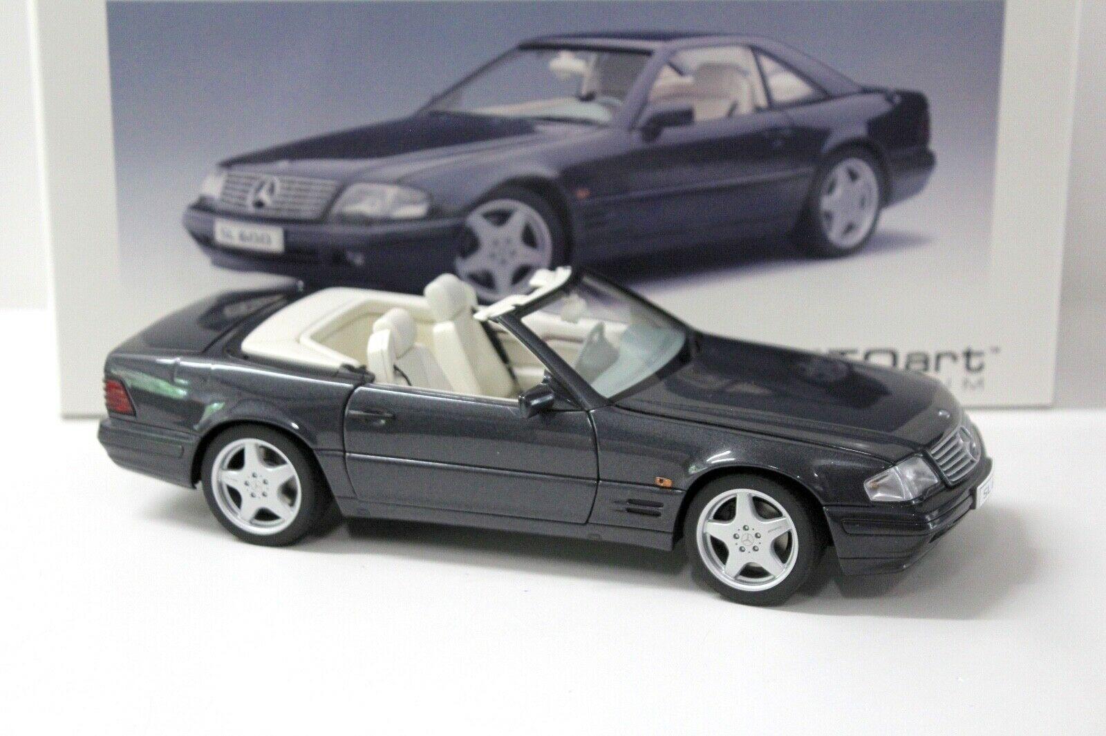 1:18 AUTOart Mercedes SL600 V12 R129 black