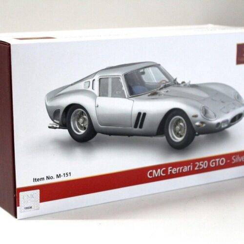 1:18 CMC Ferrari 250 GTO silver 1962 M-151