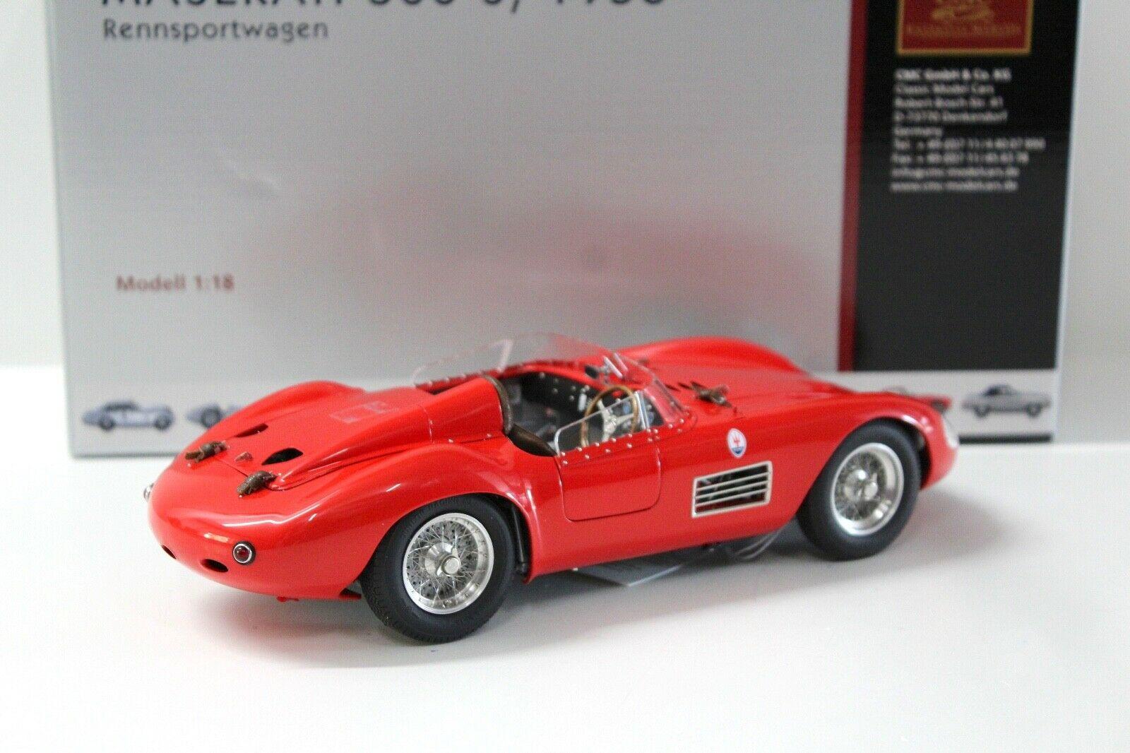 1:18 CMC Maserati 300S red 1956 Rennsportwagen M-105