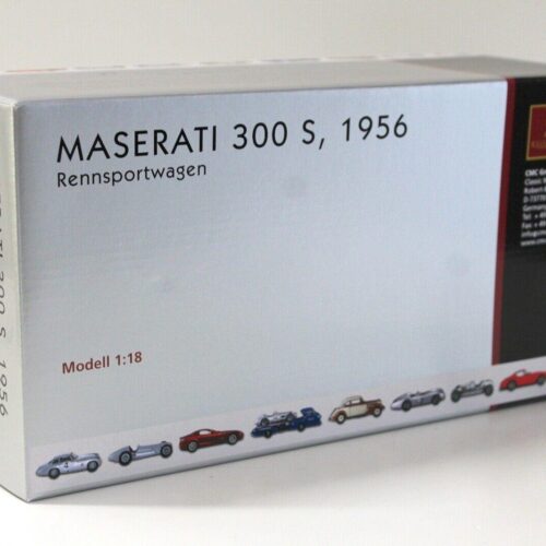 1:18 CMC Maserati 300S red 1956 Rennsportwagen M-105