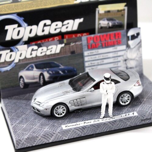 1:43 Minichamps Mercedes SLR McLaren silver Top Gear Version