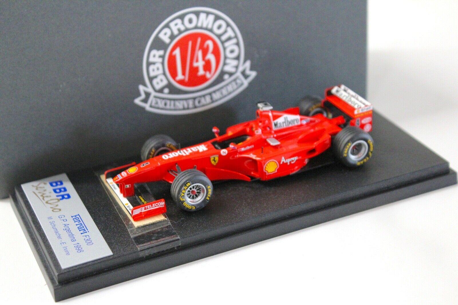 ID 50457 orig.jpg 1:43 BBR F1 Ferrari F300 GP Argentina E.Irvine 1998