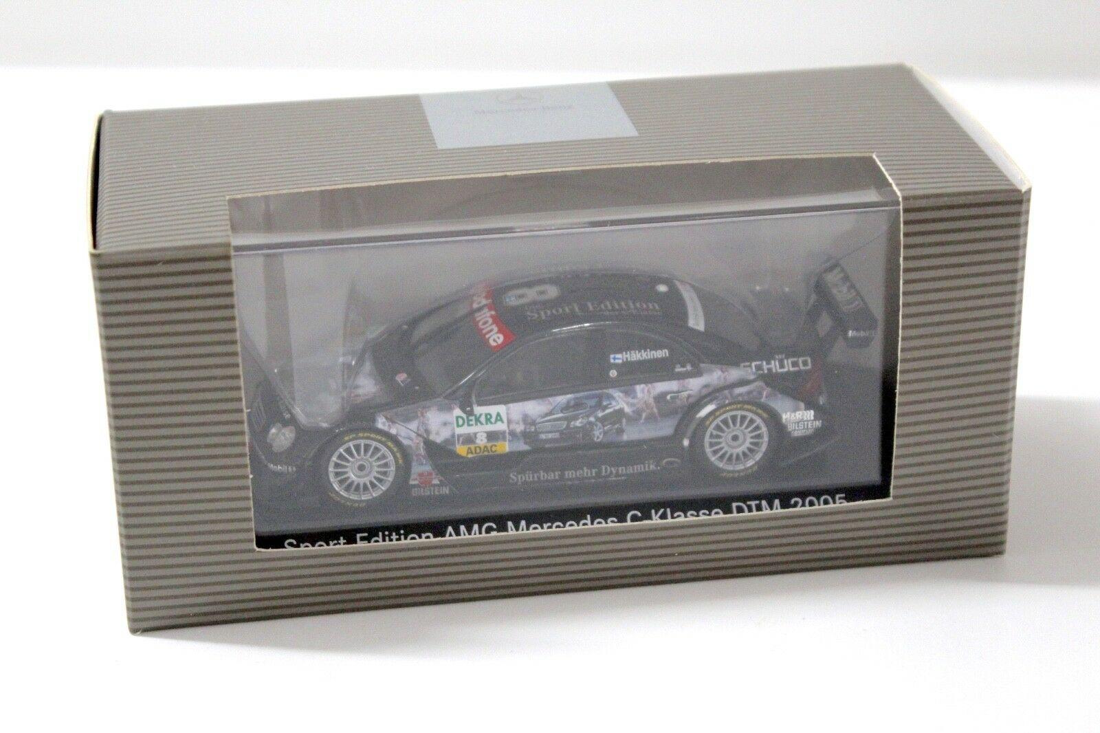 1:43 Minichamps Mercedes C-Klasse DTM 2005 Häkkinen #8 DEALER VERSION