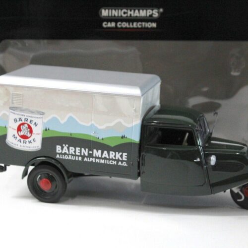1:18 Minichamps Tempo Hanseat 1952 BÄRENMARKE Kasten