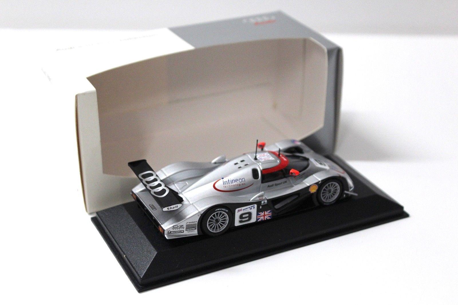 1:43 Minichamps Audi R8C Le Mans #9 Johansson DEALER VERSION