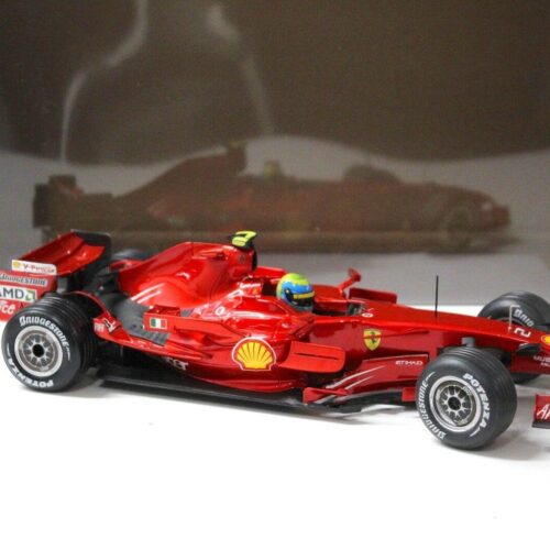 1:18 Hot Wheels Ferrari F2008 F1 Felipe Massa #2 red