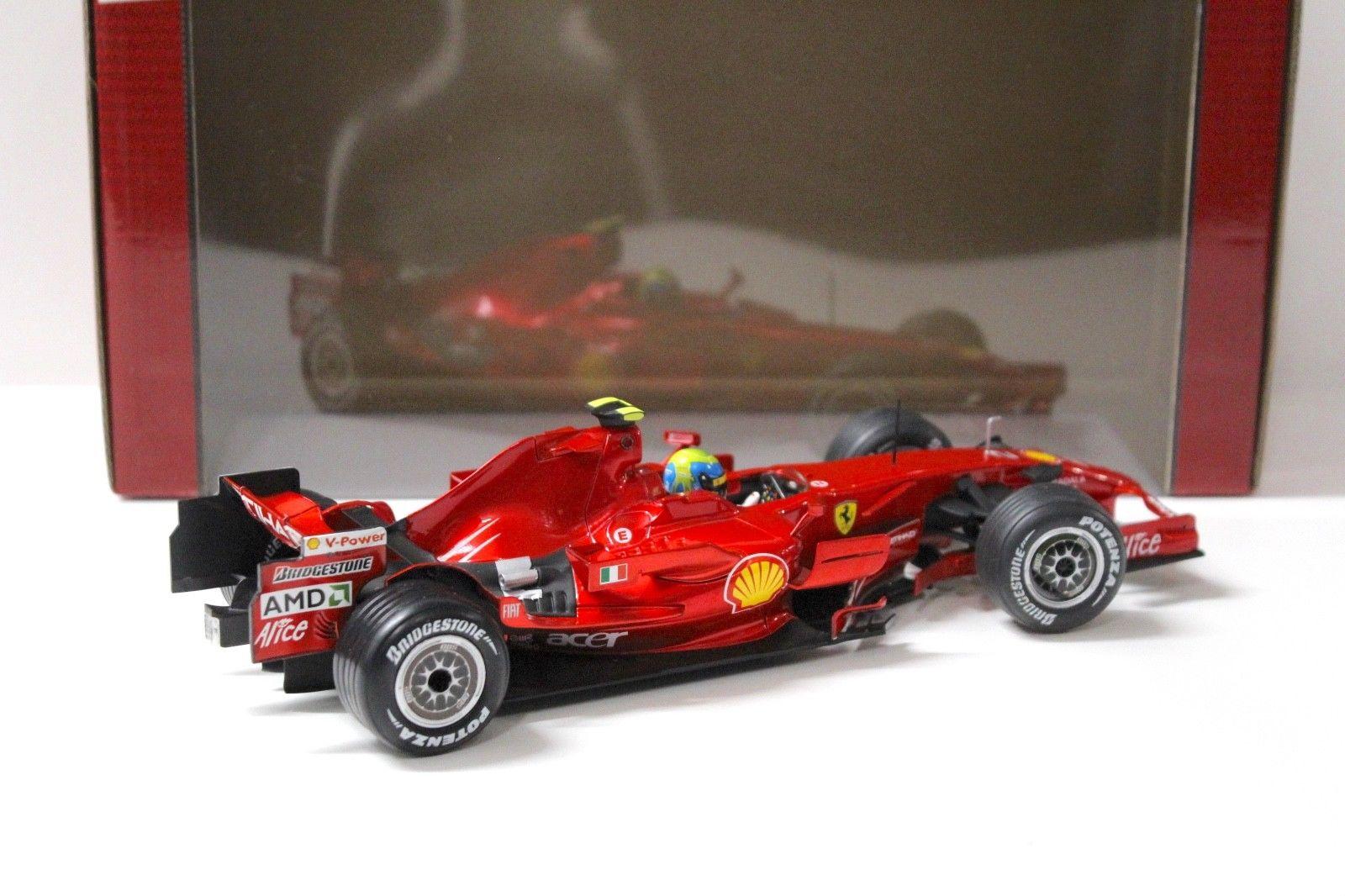 1:18 Hot Wheels Ferrari F2008 F1 Felipe Massa #2 red