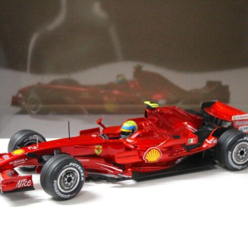 1:18 Hot Wheels Ferrari F2008 F1 Felipe Massa #2 red