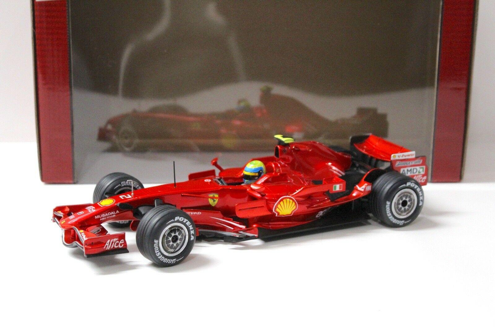 1:18 Hot Wheels Ferrari F2008 F1 Felipe Massa #2 red