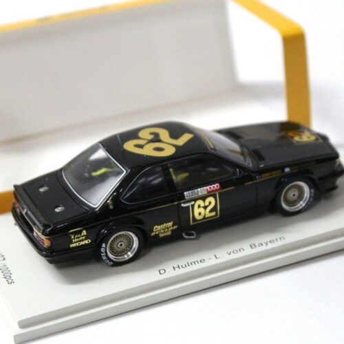 1:43 Spark BMW 635 CSI Gr.A Bathurst 1984 #62 black