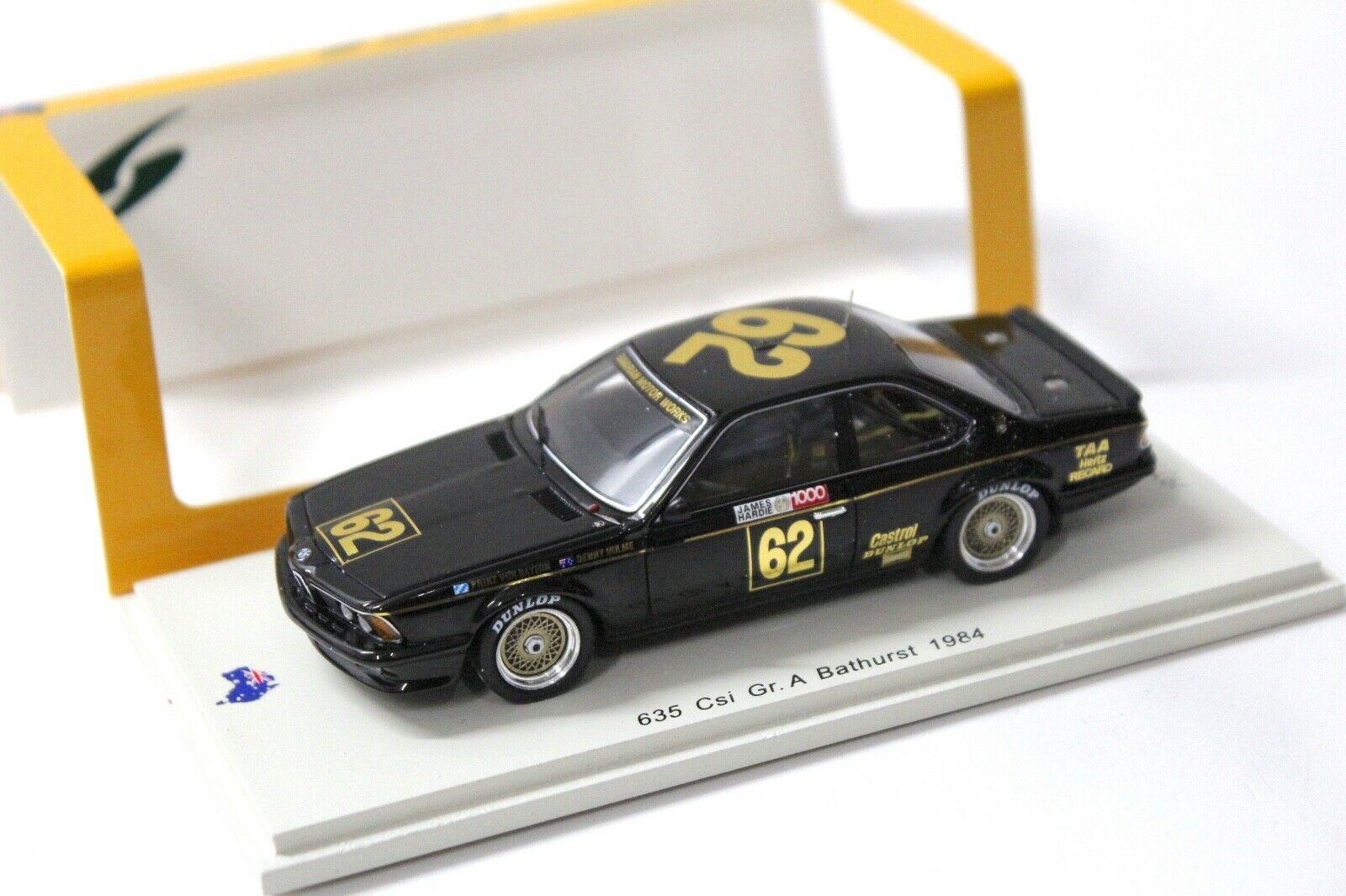 ID 50550 orig.jpg 1:43 Spark BMW 635 CSI Gr.A Bathurst 1984 #62 black