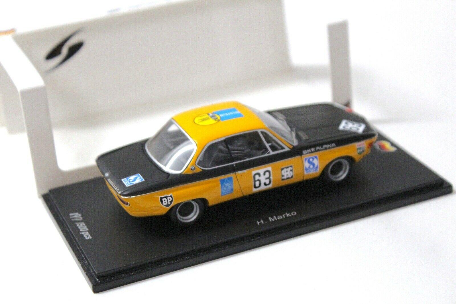 1:43 Spark BMW 2800 CS #63 Winner 300km Nürburgring