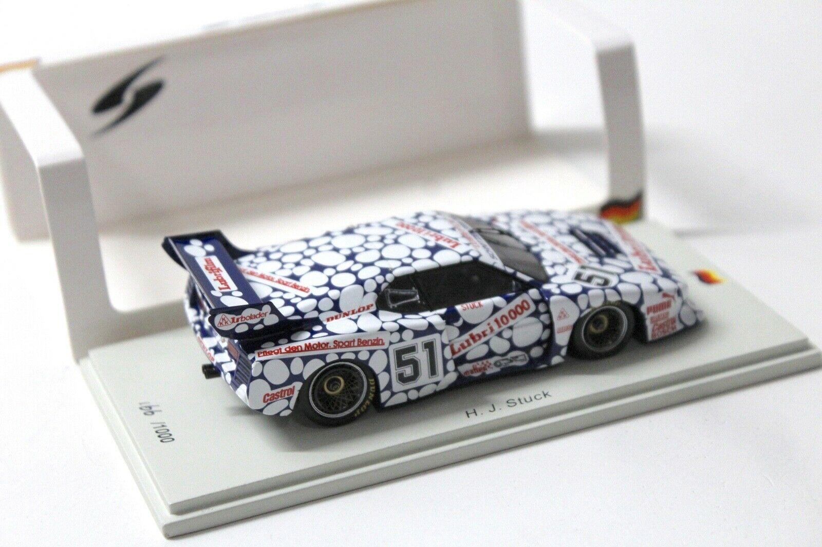 1:43 Spark BMW M1 Turbo Schnitzer #51 Zolder 1981