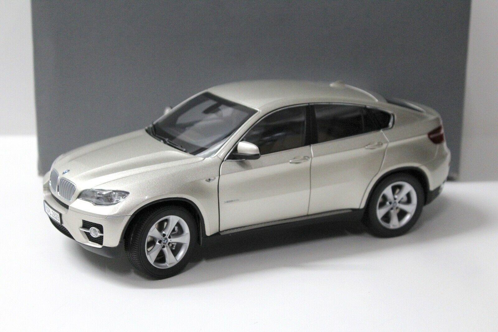 1:18 Kyosho BMW X6 Xdrive50i E71 Kaschmir silver DEALER VERSION