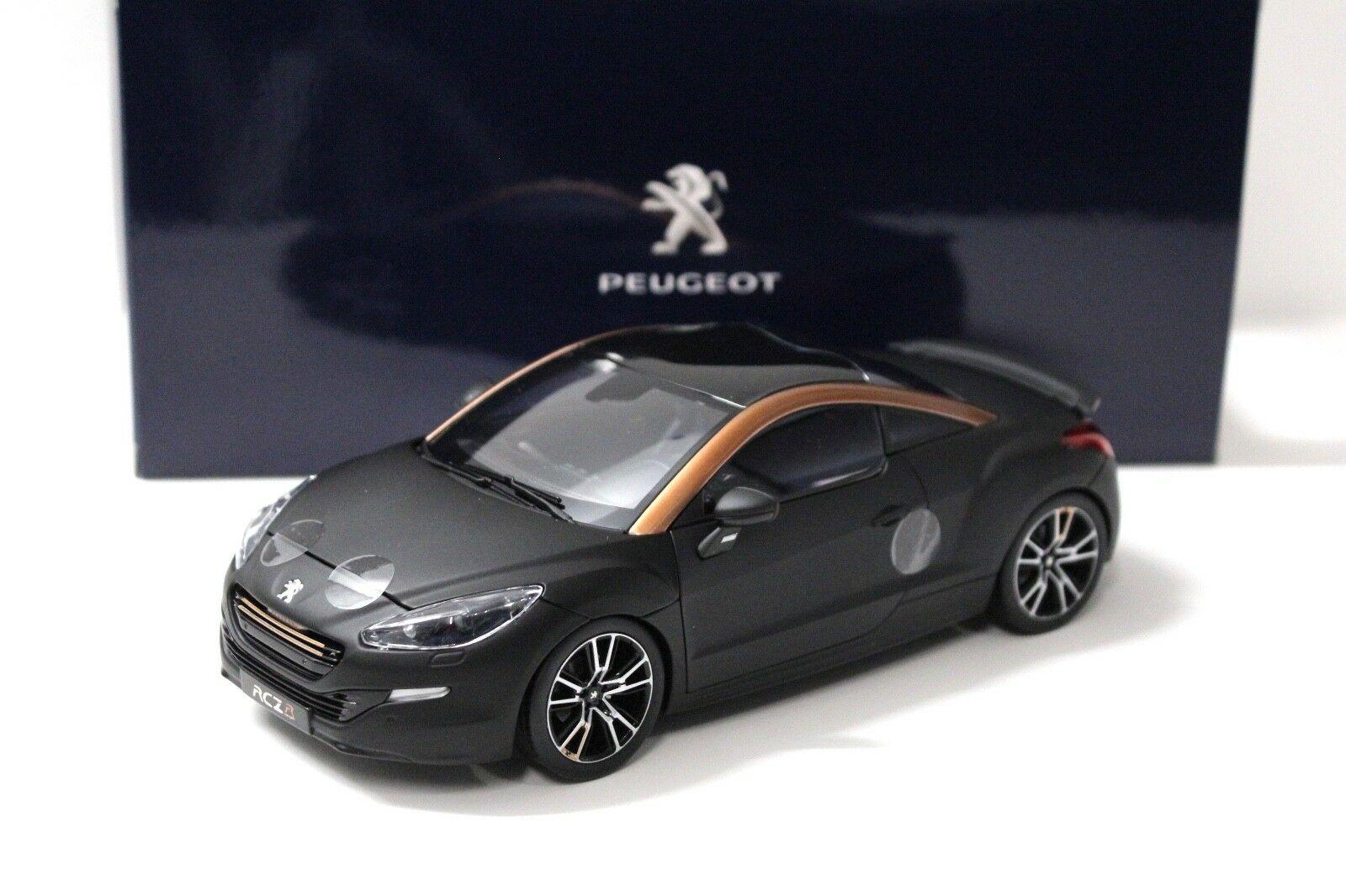 1:18 Norev Peugeot RCZ R Concept matt black DEALER VERSION