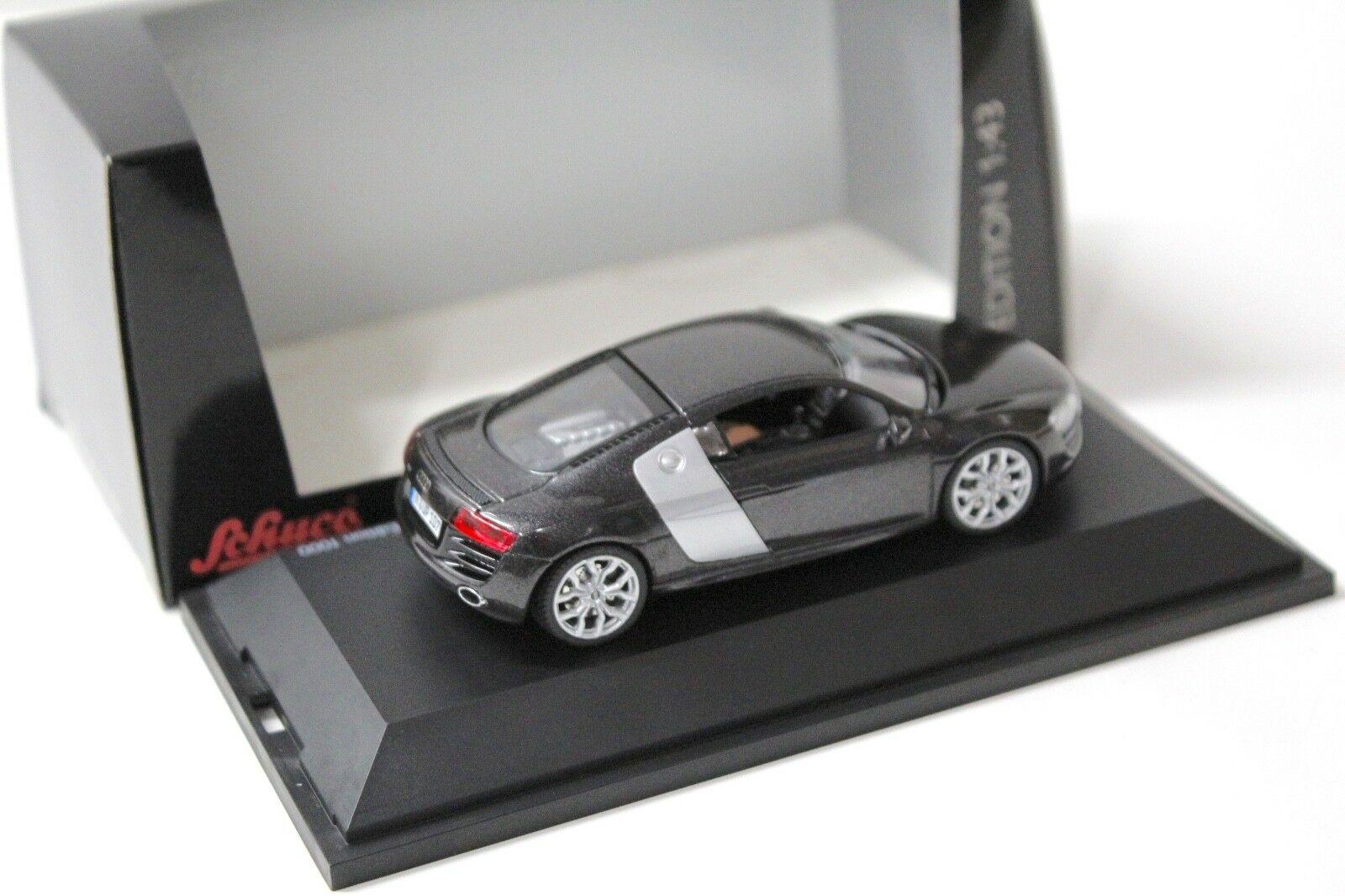 1:43 Schuco Audi R8 V10 Coupe lava grey