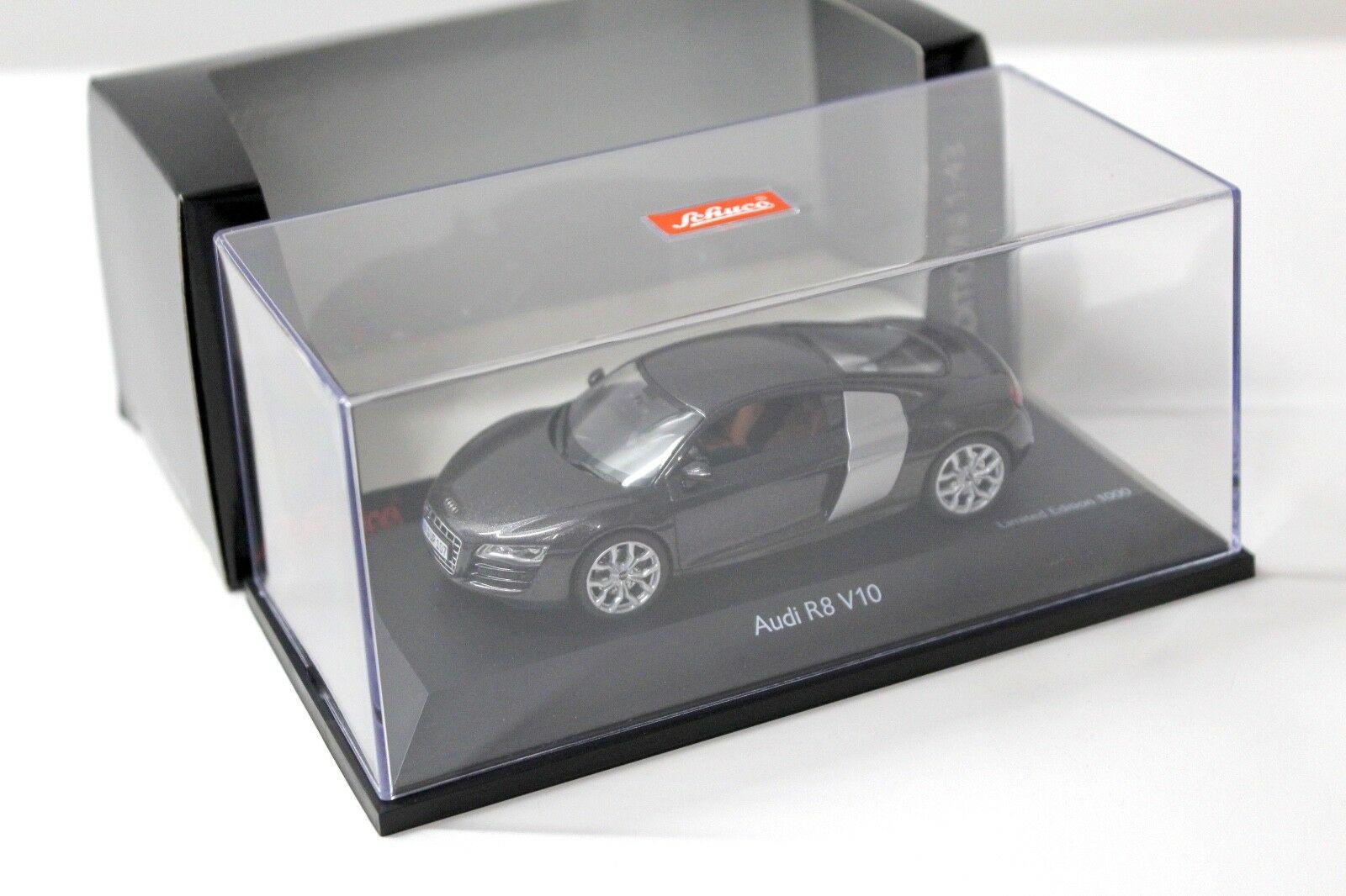 1:43 Schuco Audi R8 V10 Coupe lava grey