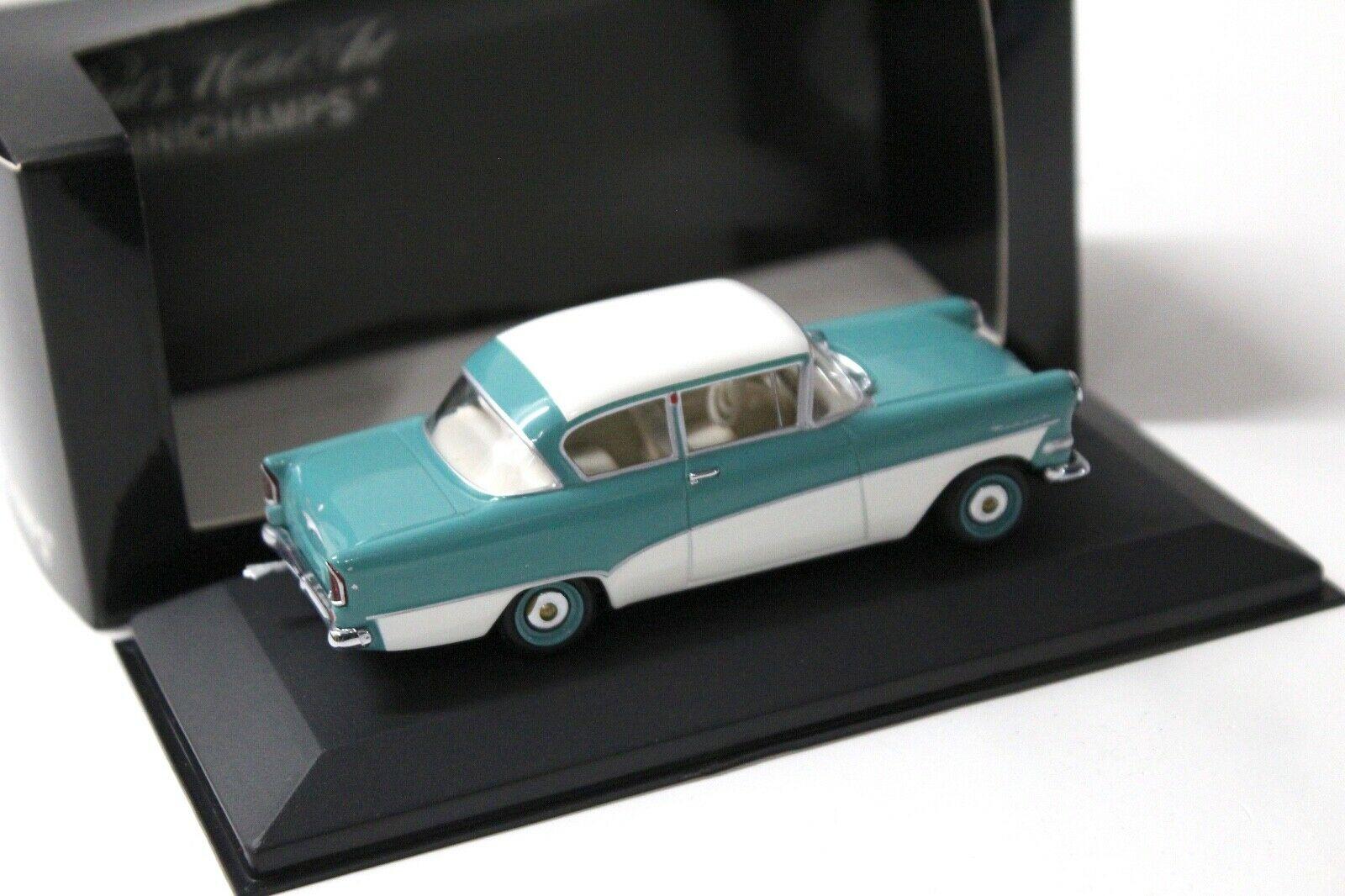 1:43 Minichamps Opel Olympia Rekord A green/white Auto Bild