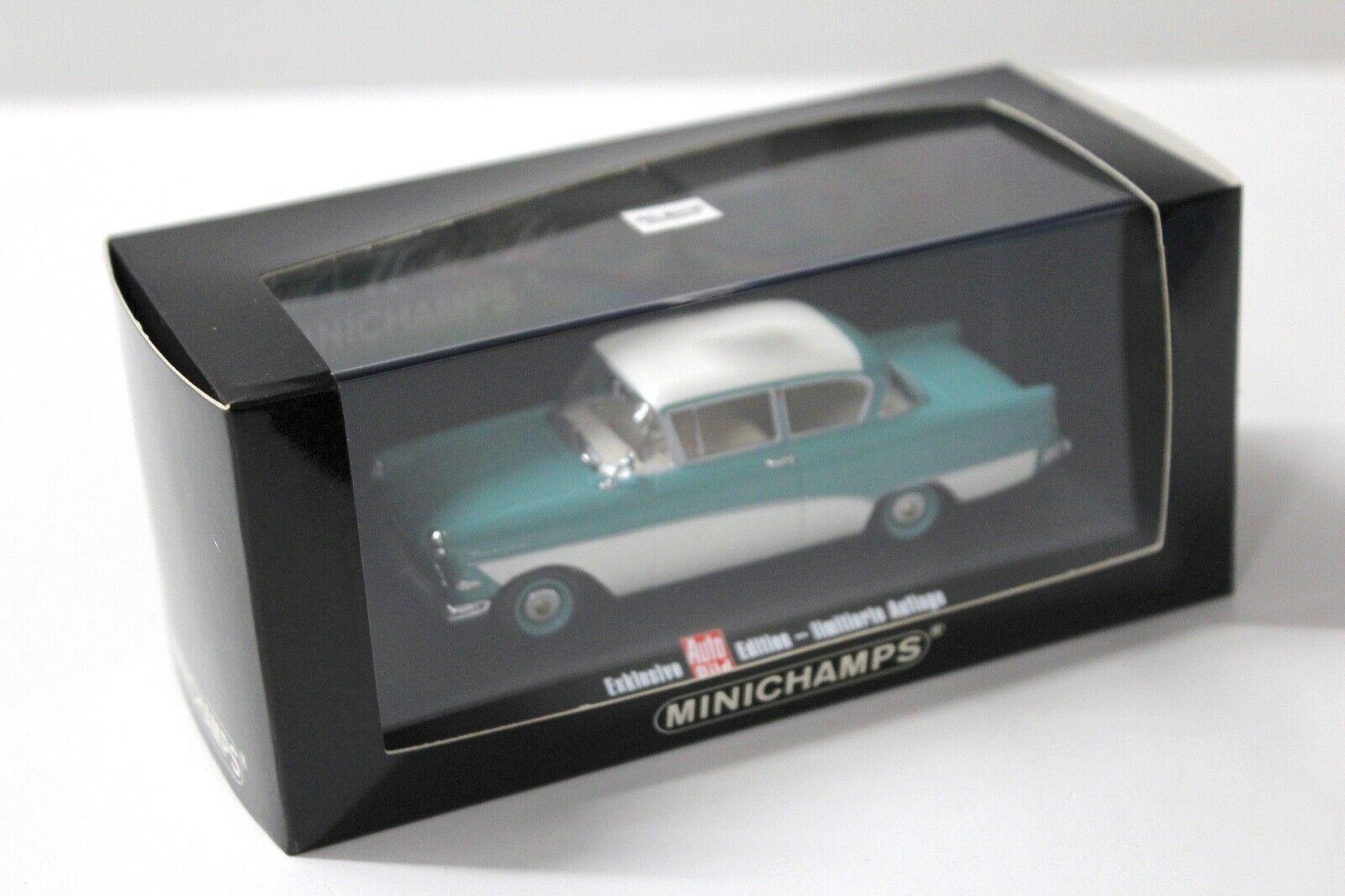 1:43 Minichamps Opel Olympia Rekord A green/white Auto Bild