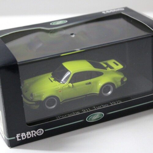 1:43 EBBRO Porsche 911 Turbo Coupe 1975 green