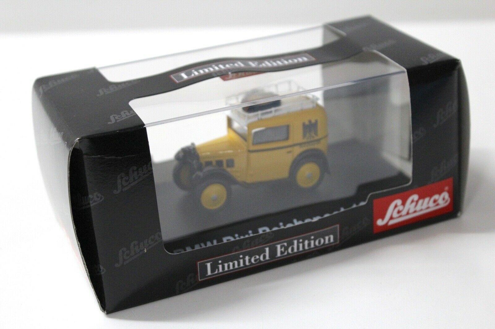 1:43 Schuco BMW Dixi Lieferwagen Reichspost 1931 yellow