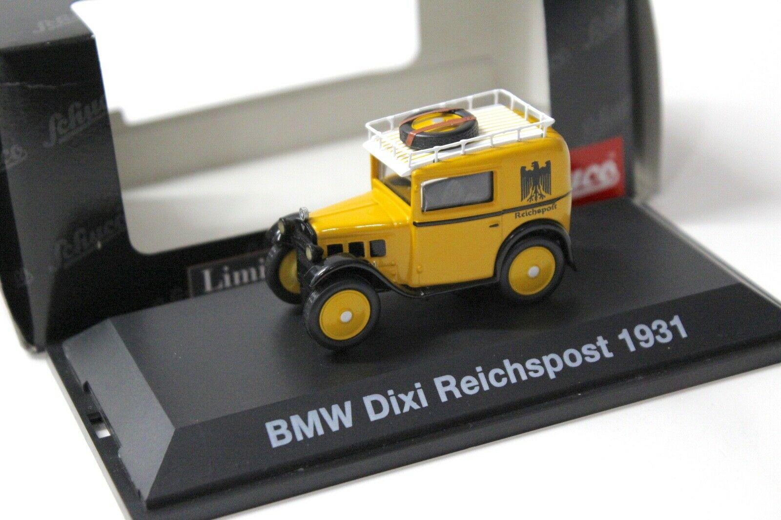 1:43 Schuco BMW Dixi Lieferwagen Reichspost 1931 yellow