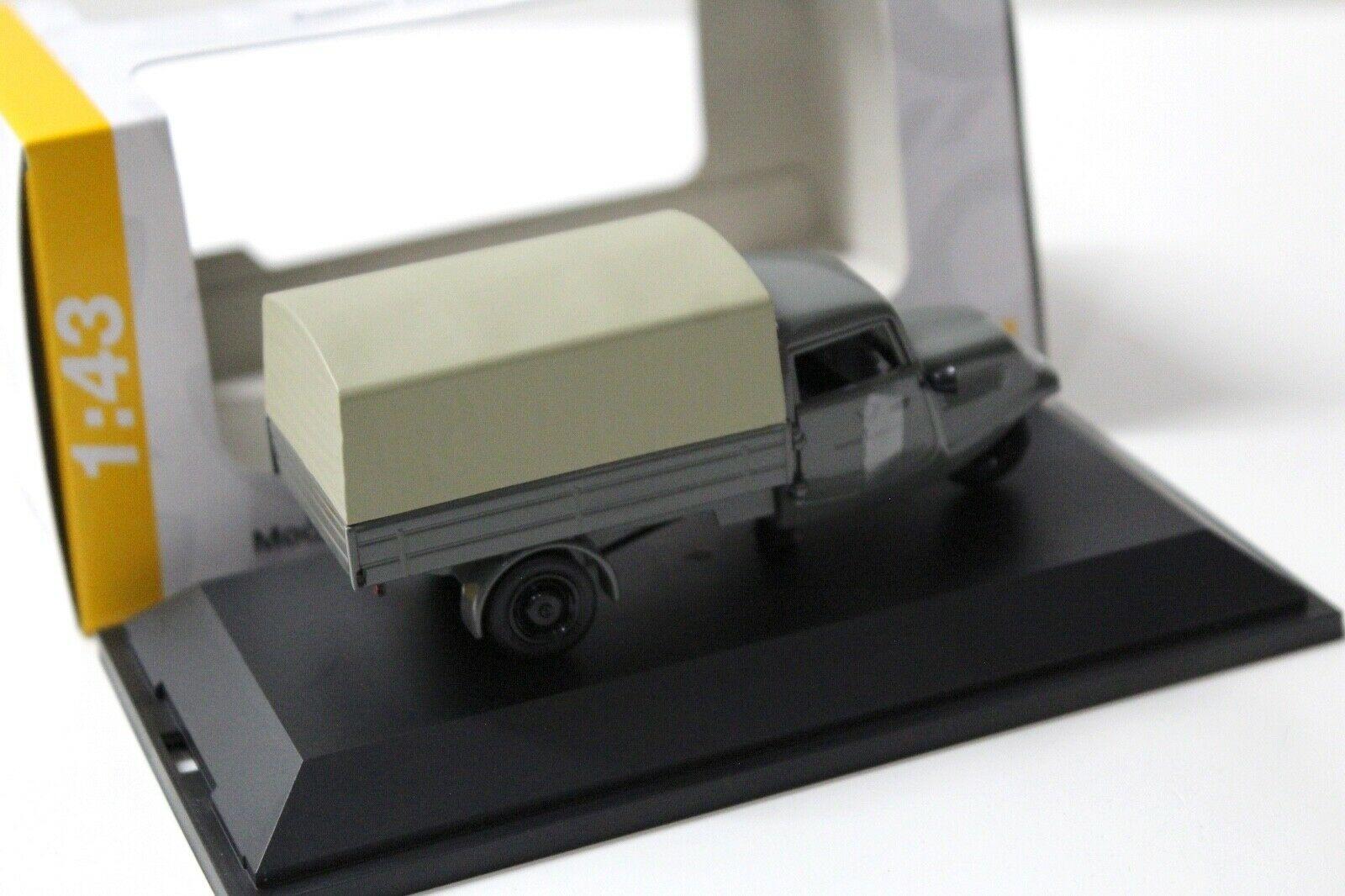 1:43 Schuco Tempo Dreirad Plane Deutsche Post grey