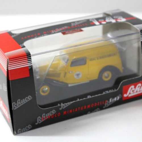 1:43 Schuco Mercedes 170V Kasten ADAC Van yellow