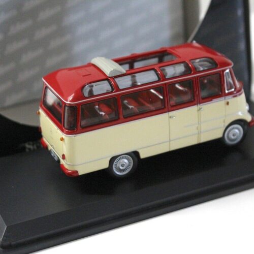 1:43 Schuco Mercedes O319 Bus beige/ red