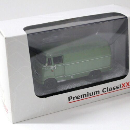 1:43 Premium ClassiXXs Mercedes L319 Van Kasten green